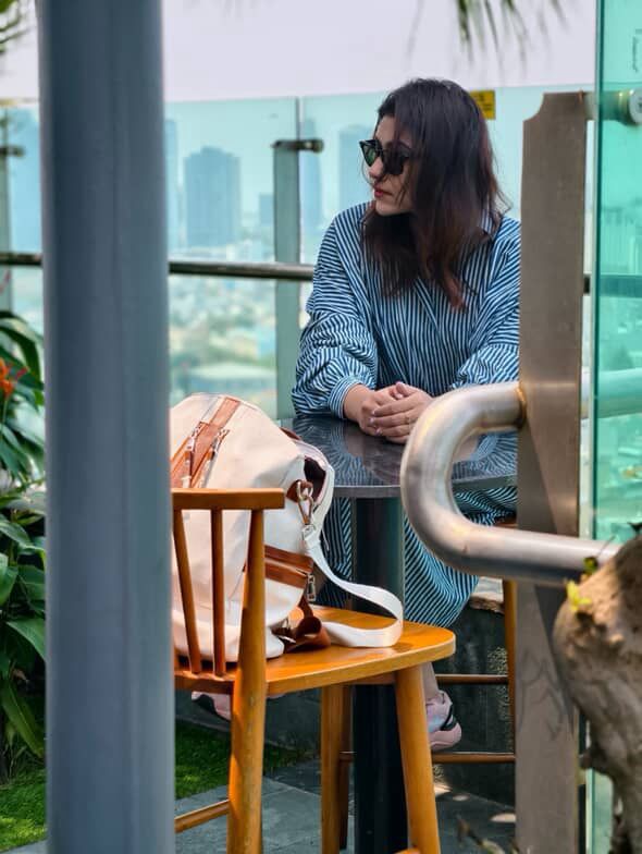 OVERSIZED KIMONA SHIRT DRESS