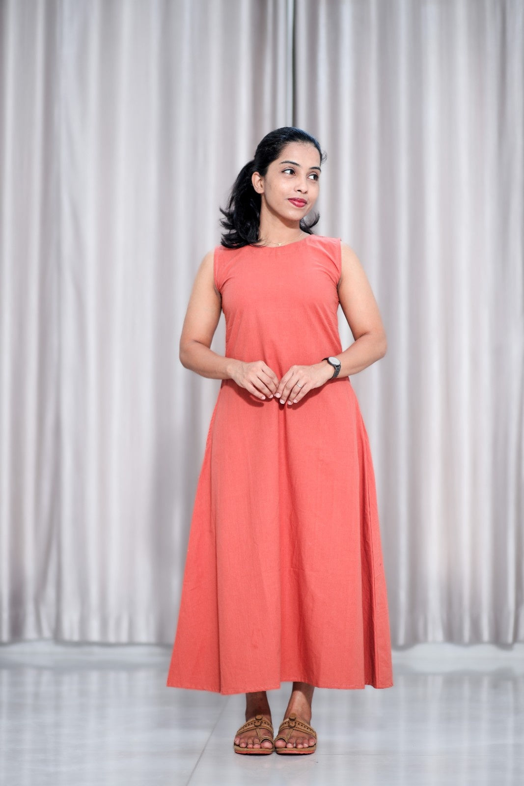 Pastel brick dress