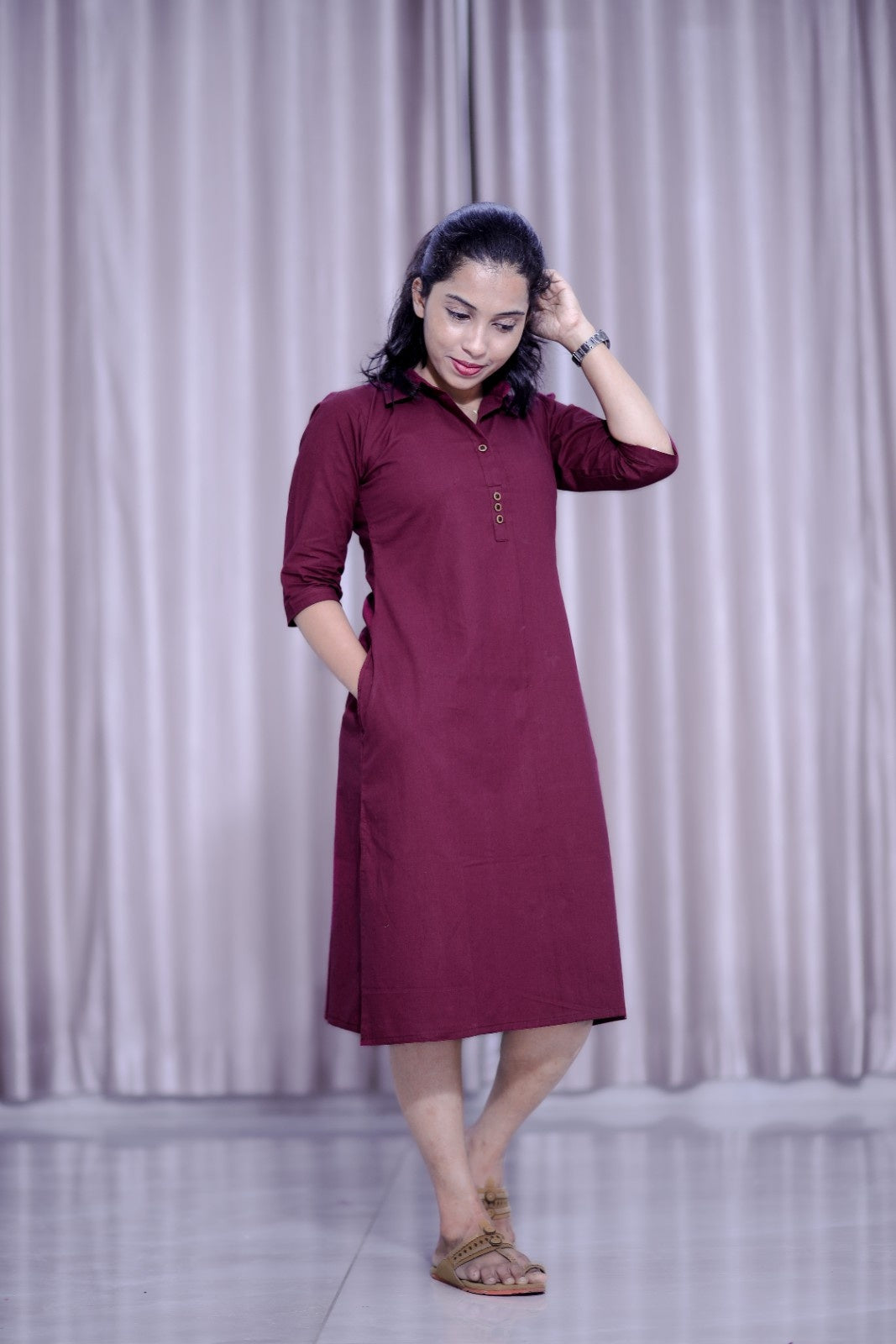 Wine Dress