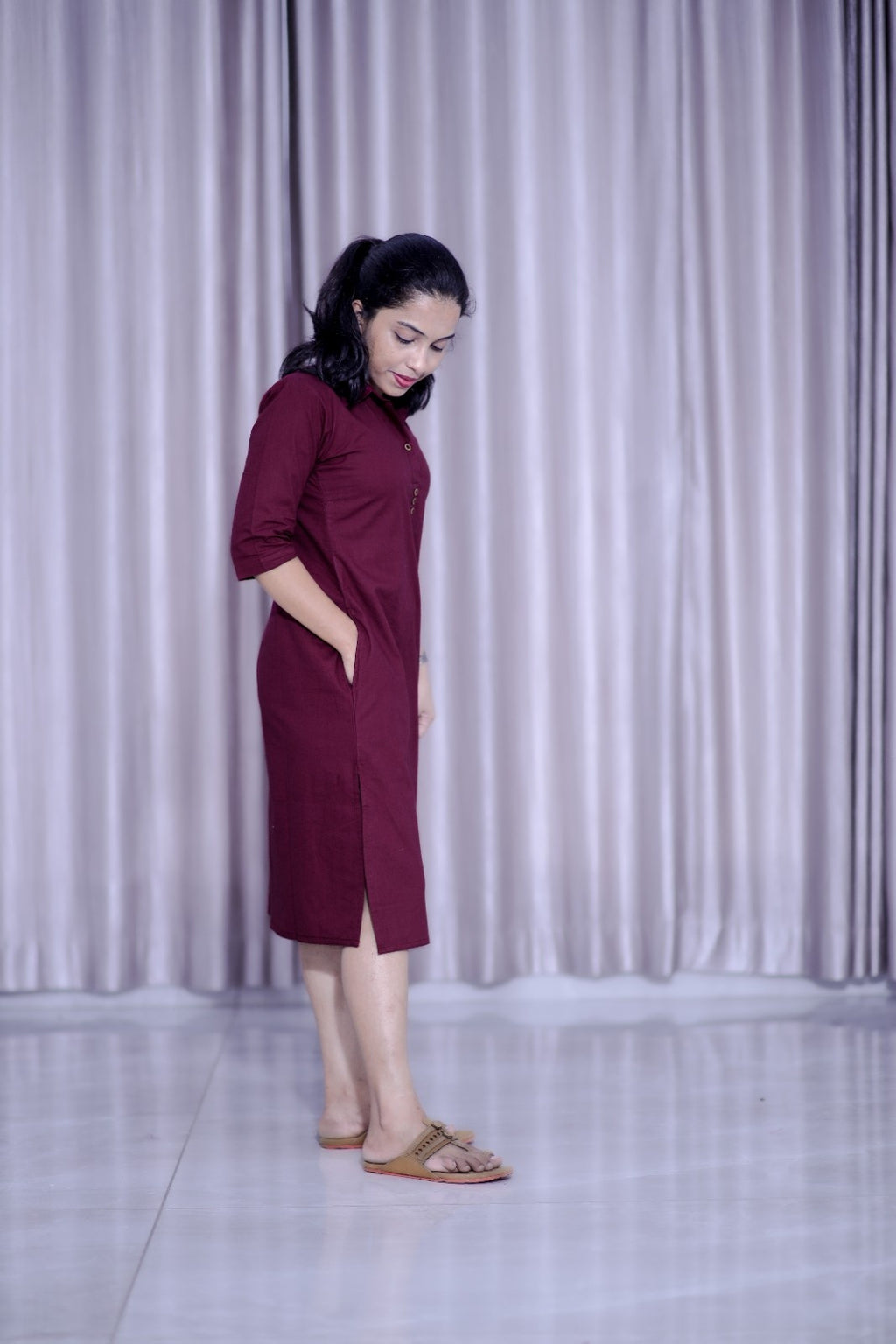 Wine Dress