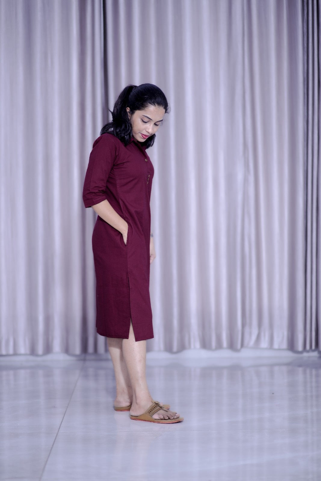 Wine Dress