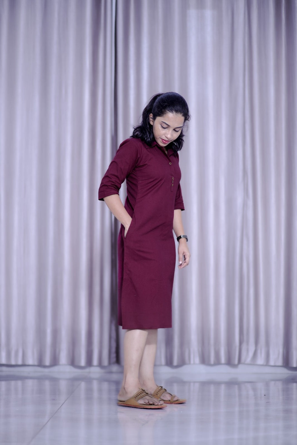 Wine Dress