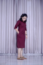 Wine Dress