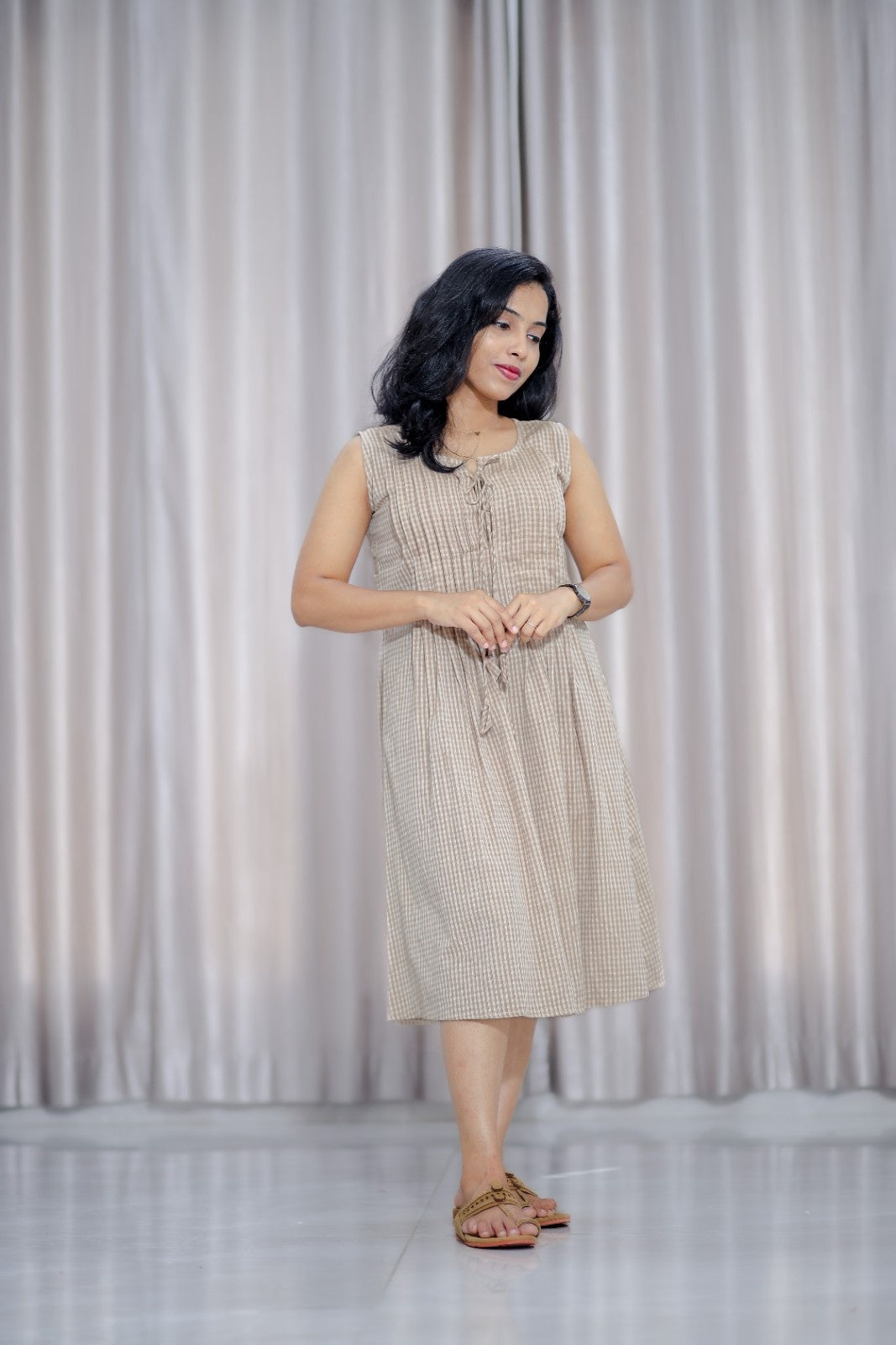 Pleated Dress