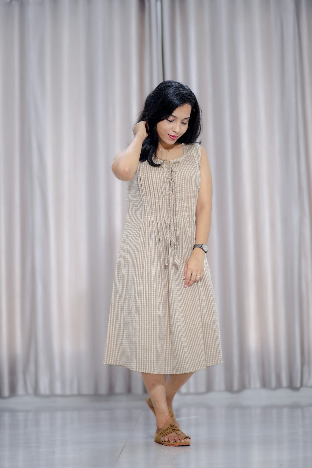 Pleated Dress