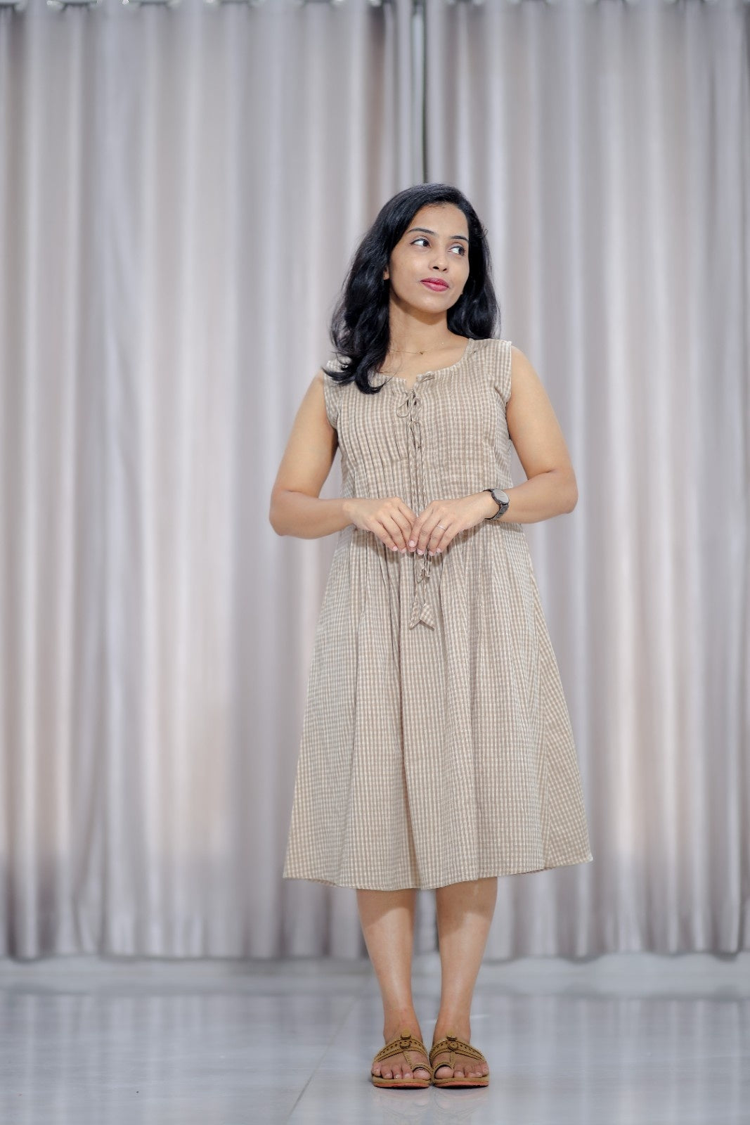 Pleated Dress