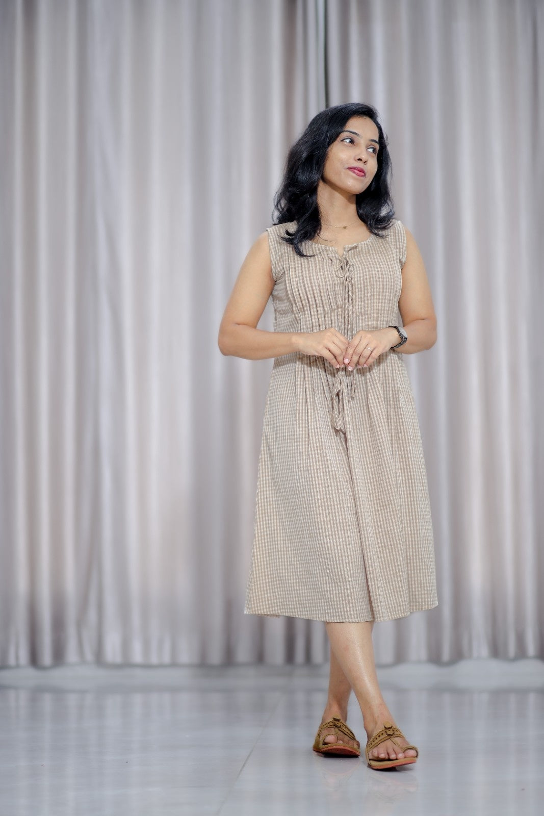 Pleated Dress
