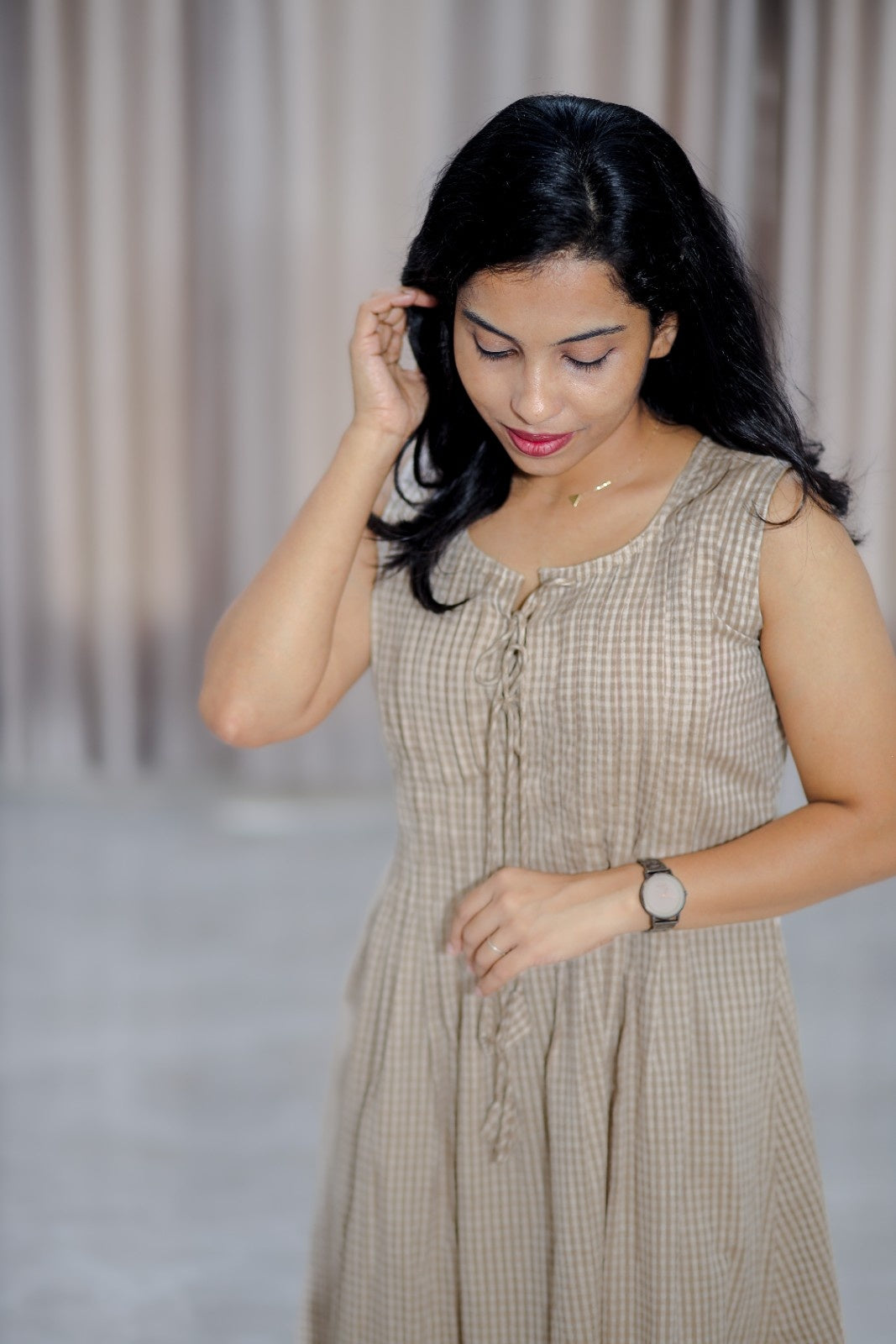 Pleated Dress