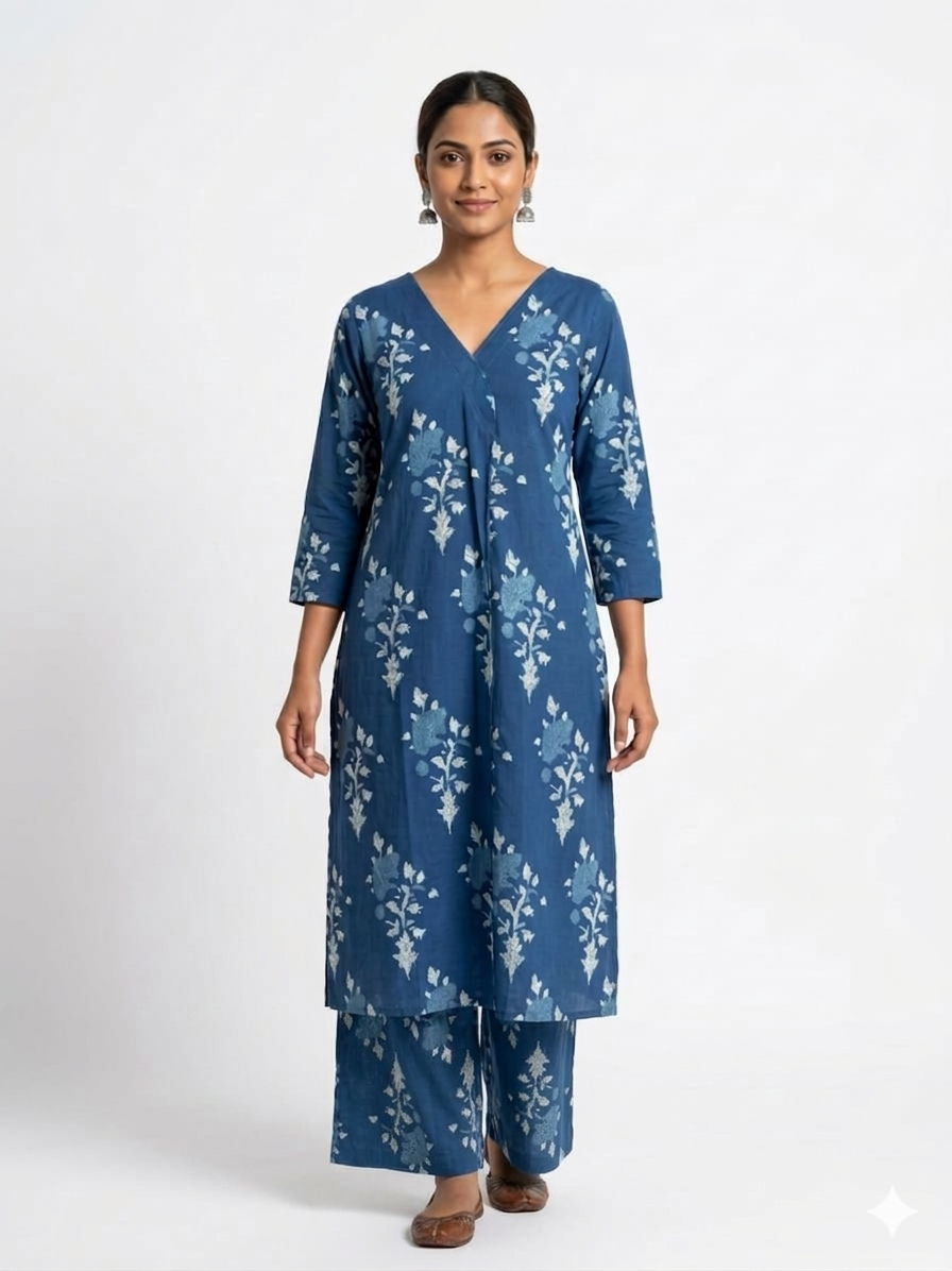 BLUE FLORAL