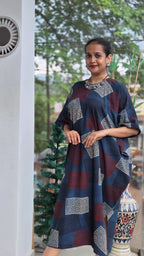 AJRAKH KIMONA KAFTAN -BOX