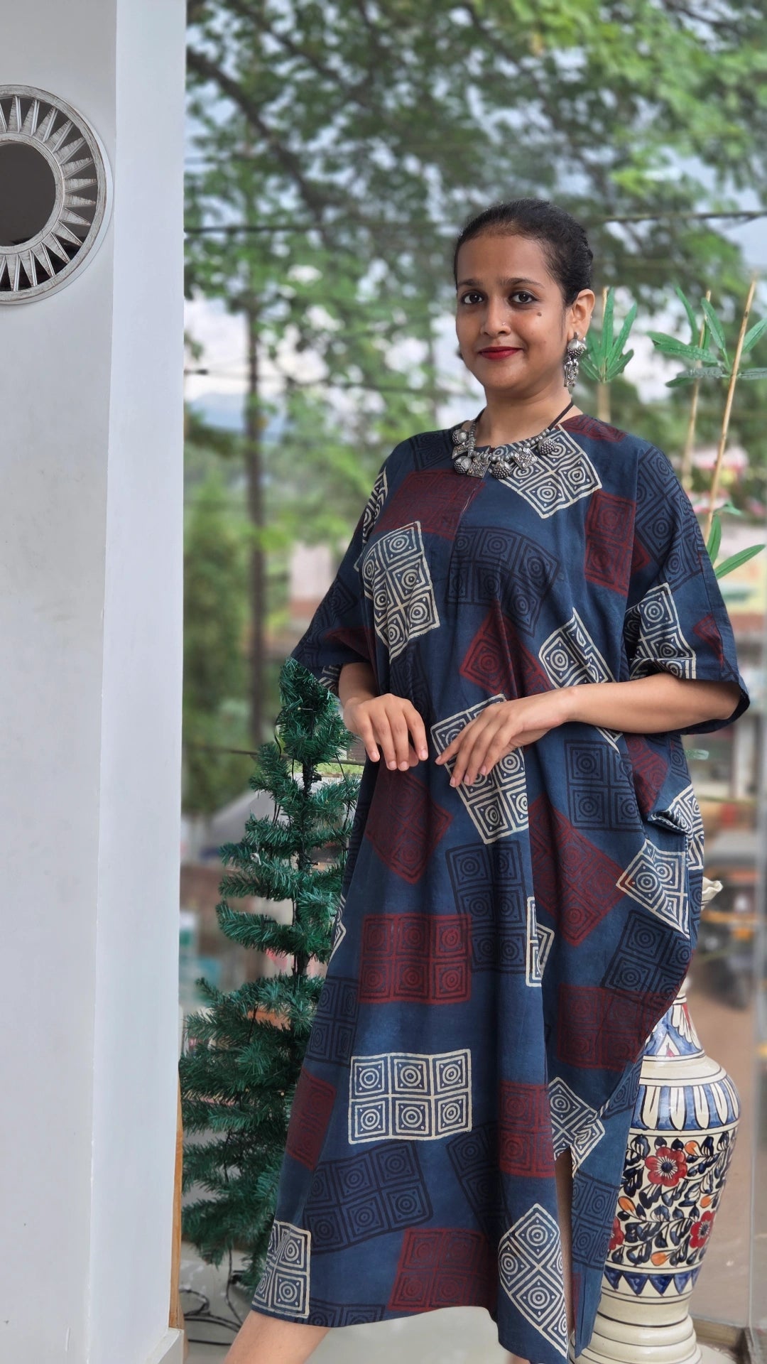 AJRAKH KIMONA KAFTAN -BOX