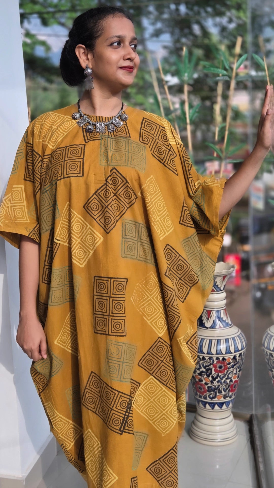 AJRAKH KIMONA KAFTAN -BOX