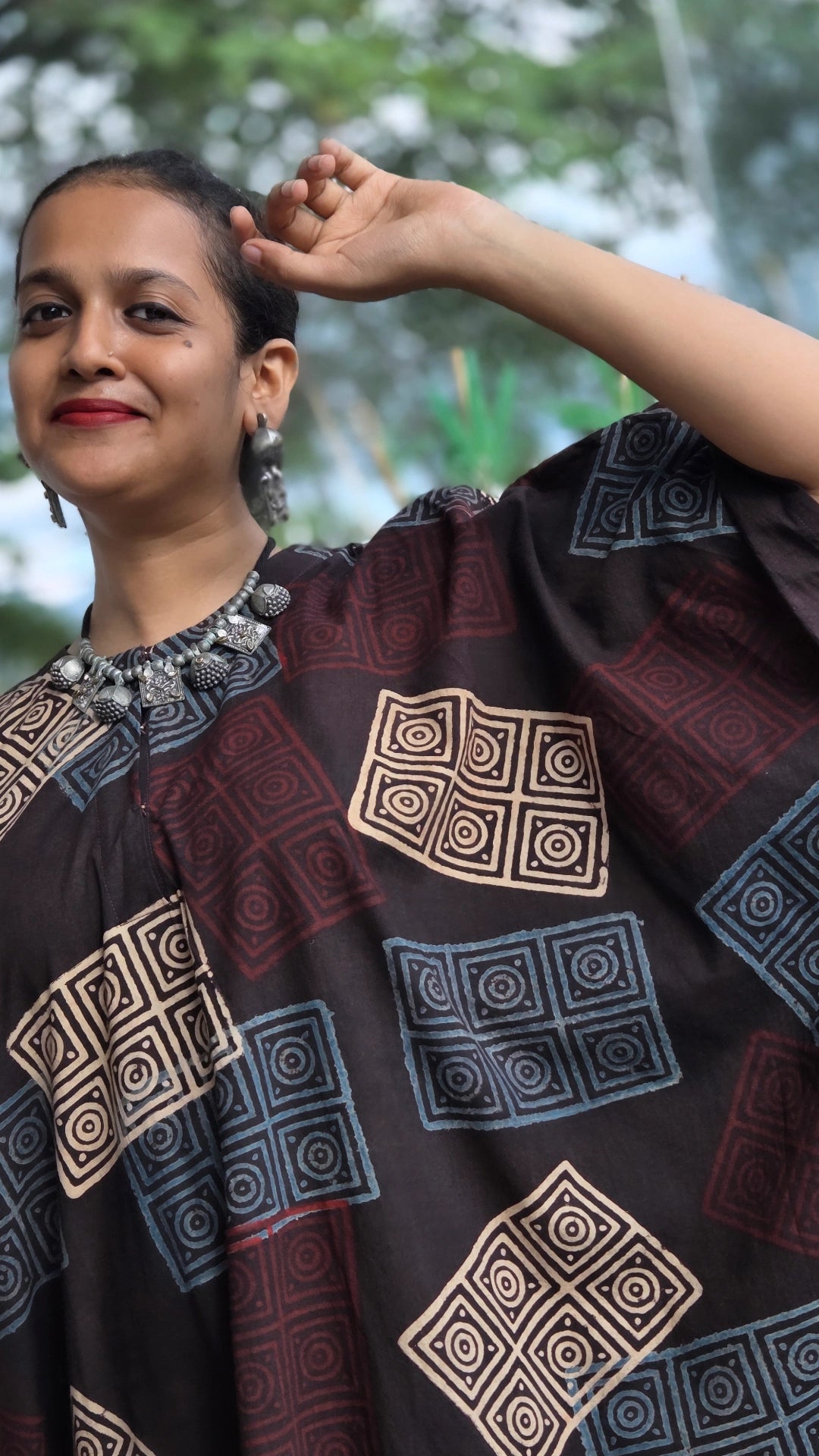 AJRAKH KIMONA KAFTAN -BOX