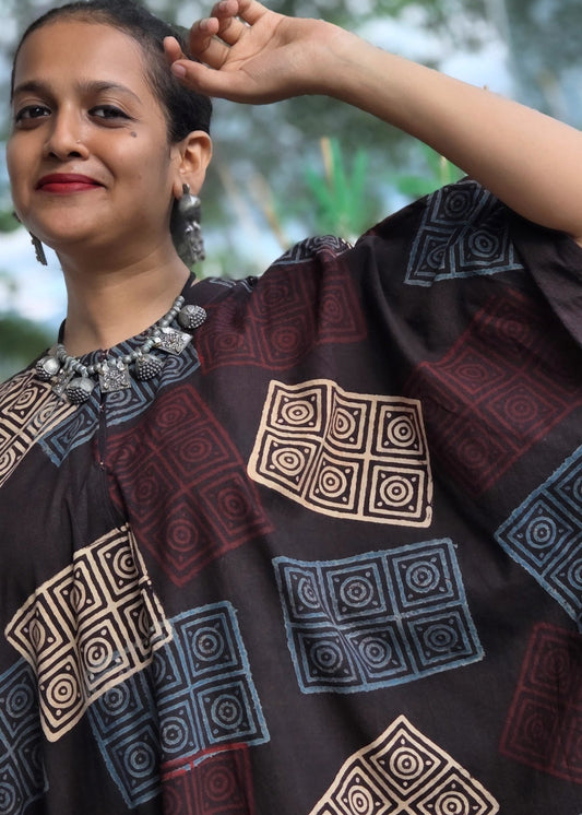 AJRAKH KIMONA KAFTAN -BOX