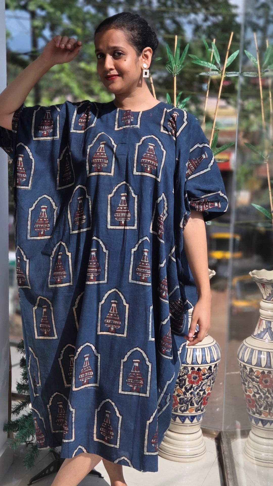 AJARAKH KIMONA  KAFTAN-LAMP