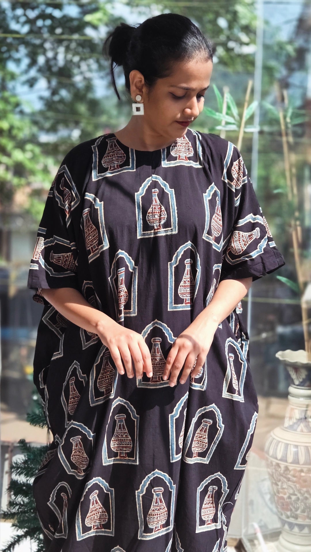 AJARAKH KIMONA  KAFTAN-LAMP