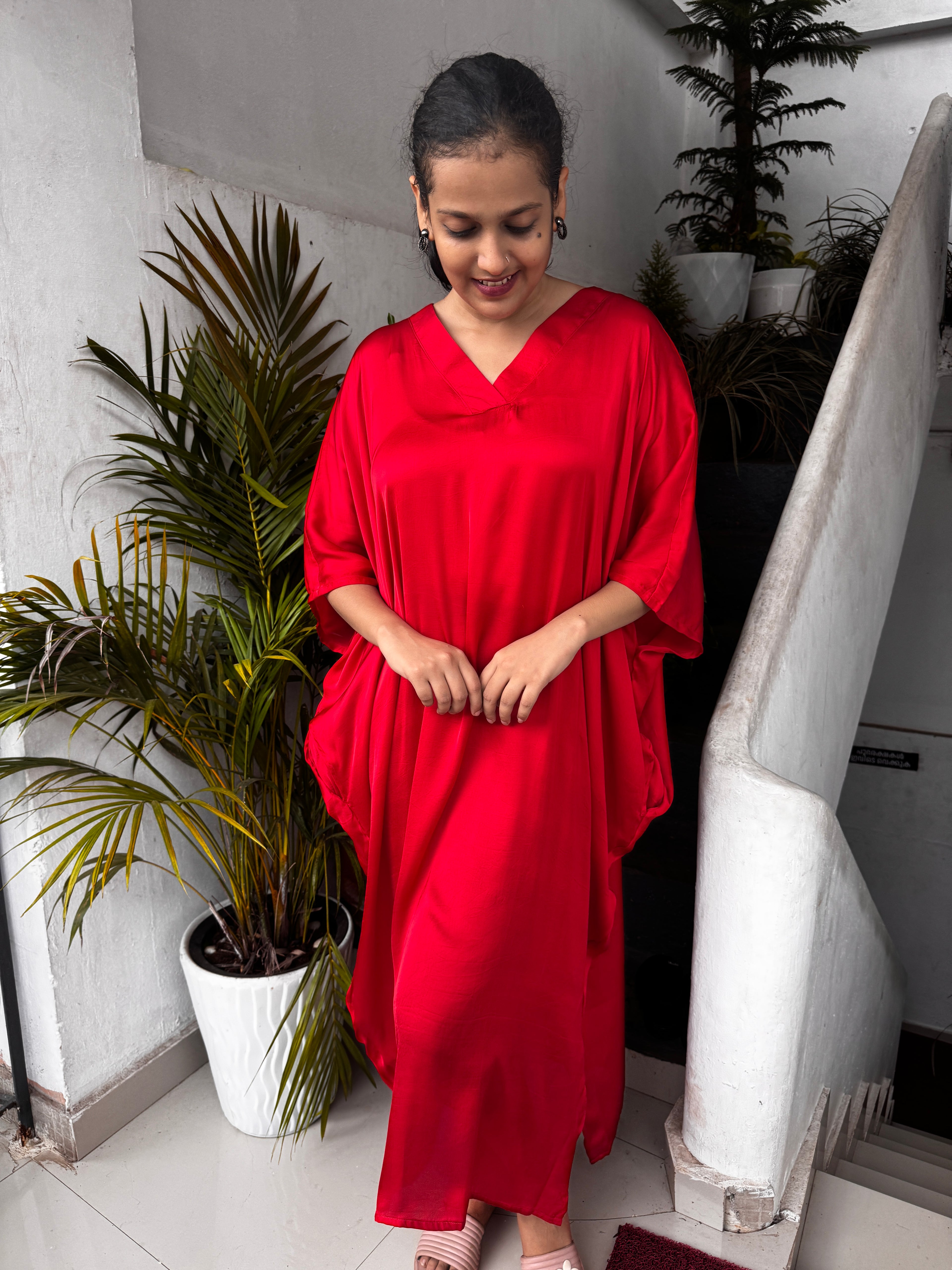 Modal silk kimona kaftan