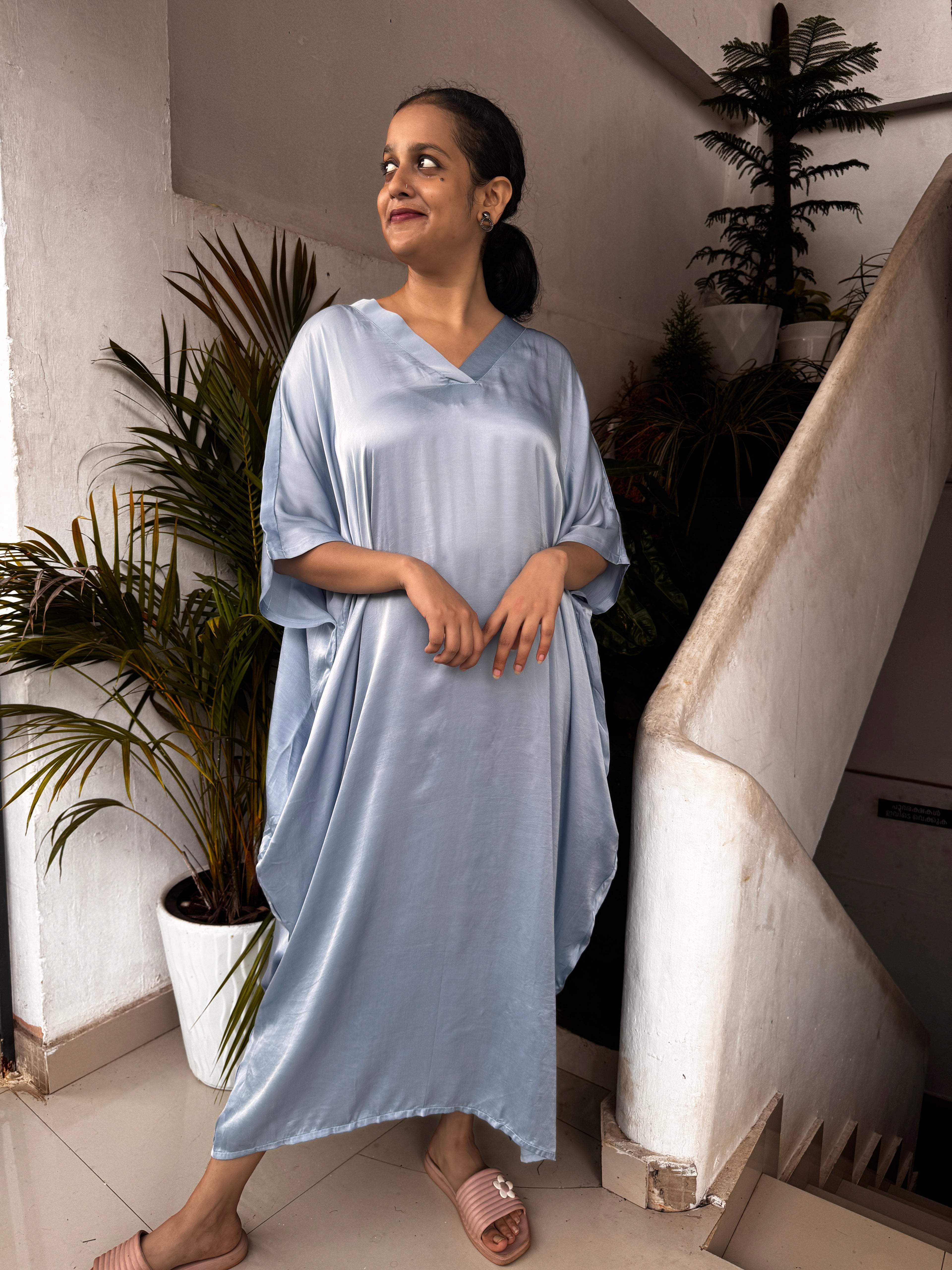 Modal silk kimona kaftan