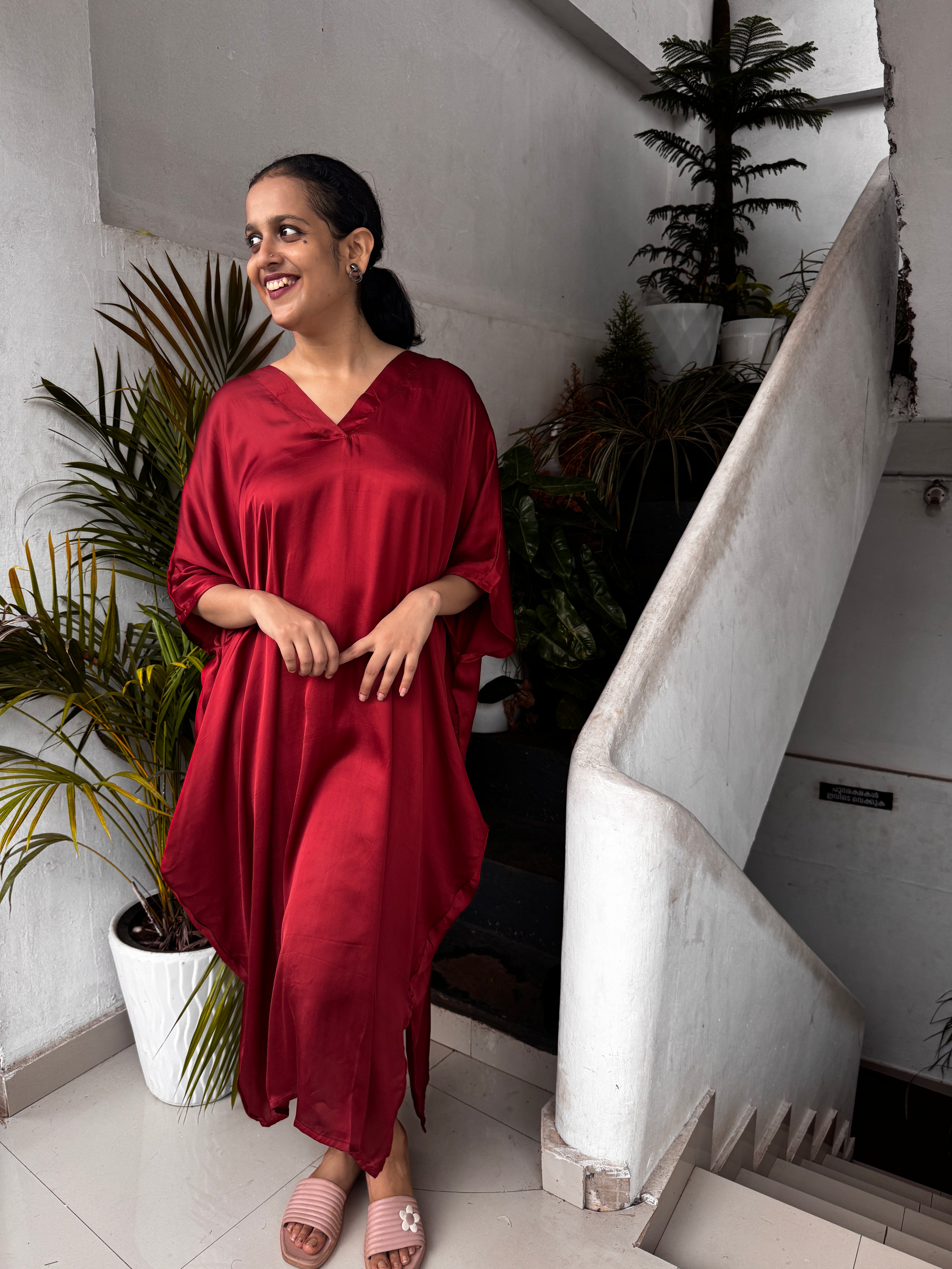 Modal silk kimona kaftan