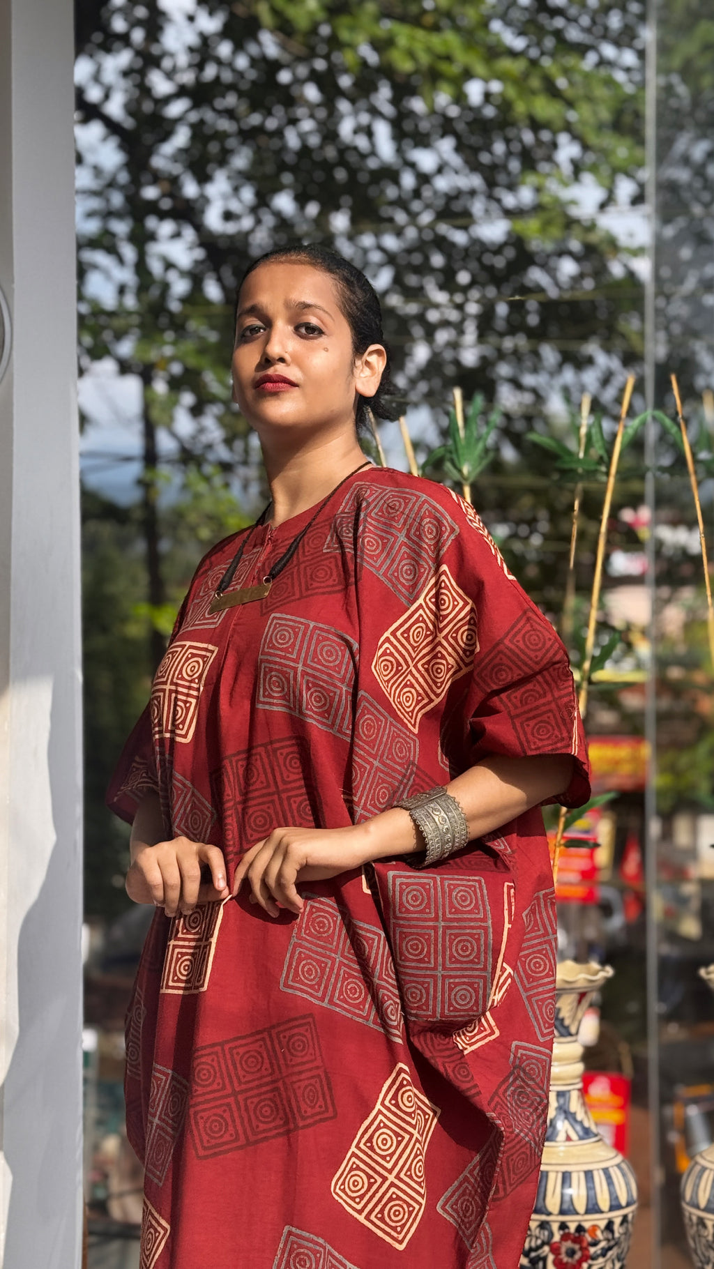 AJRAKH KIMONA KAFTAN -BOX