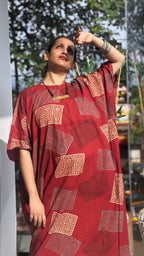 AJRAKH KIMONA KAFTAN -BOX