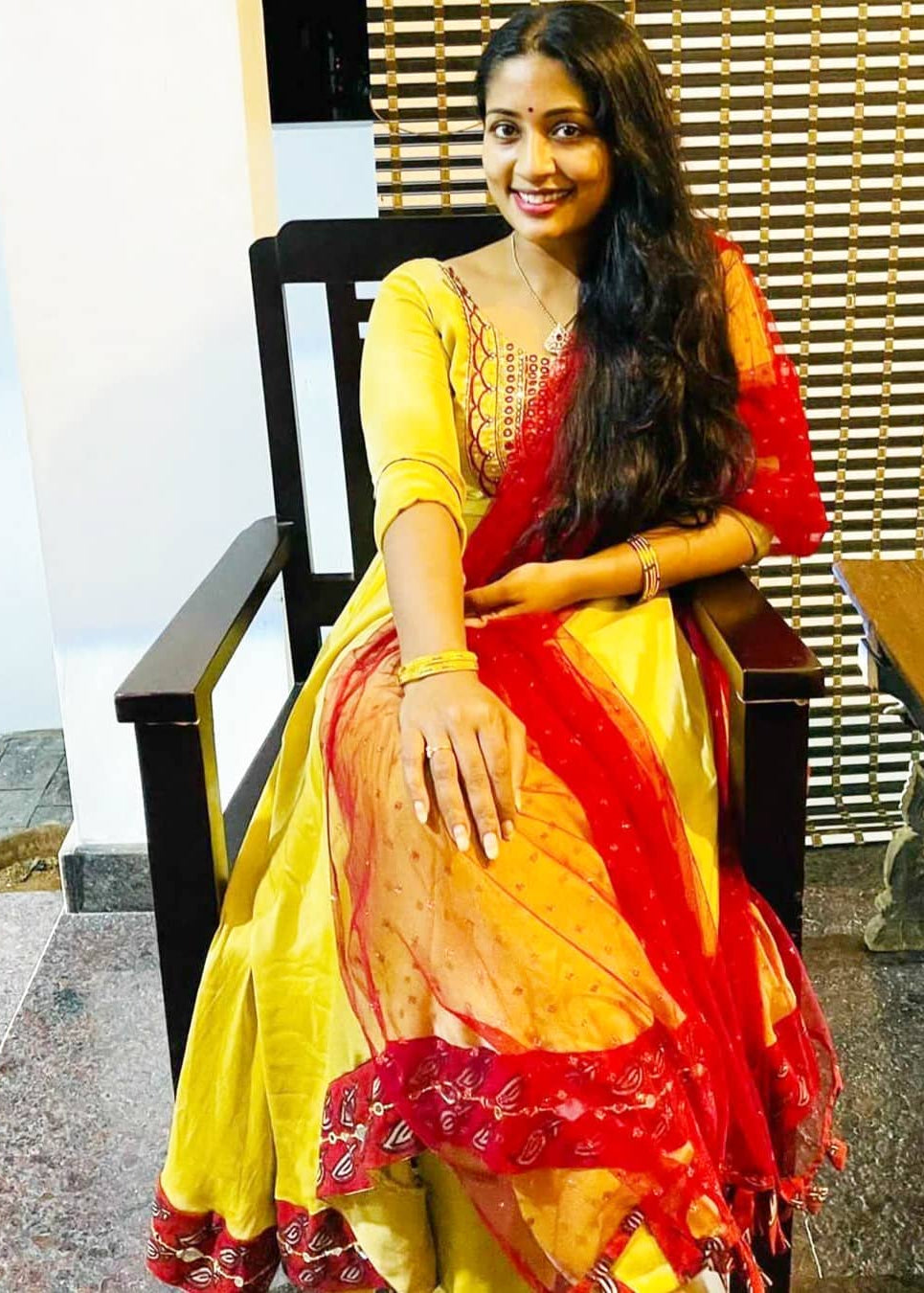NAVYA NAIR IN OUR CUSTOM OUTFIT