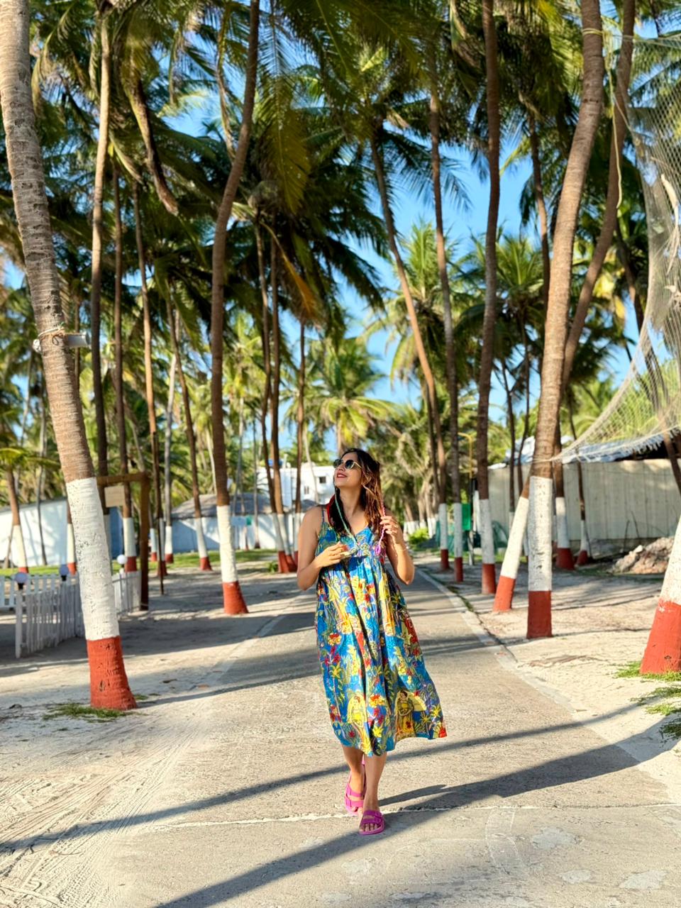Frida noodle dress