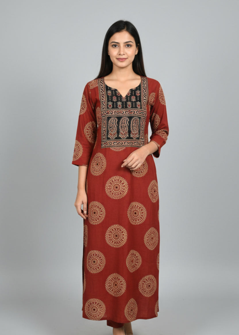 Mandala red 02
