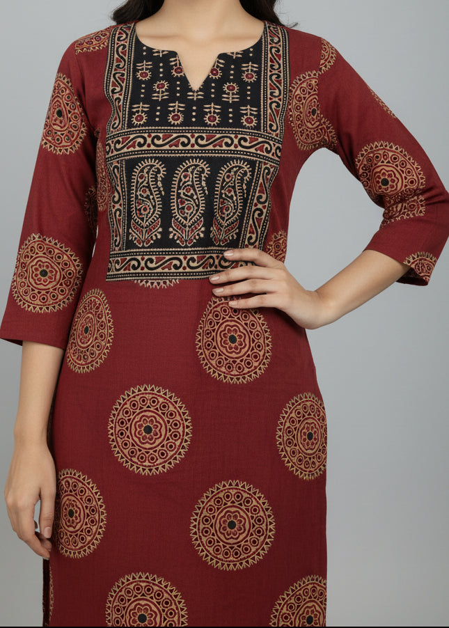 Mandala red 02