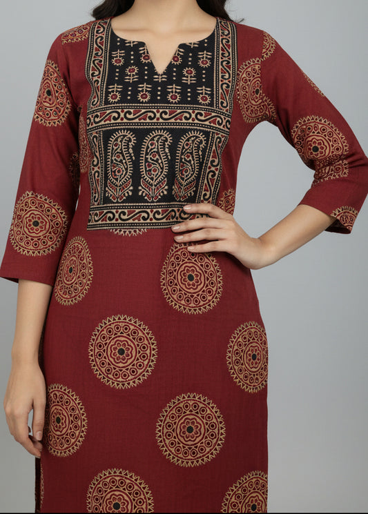 Mandala red 02