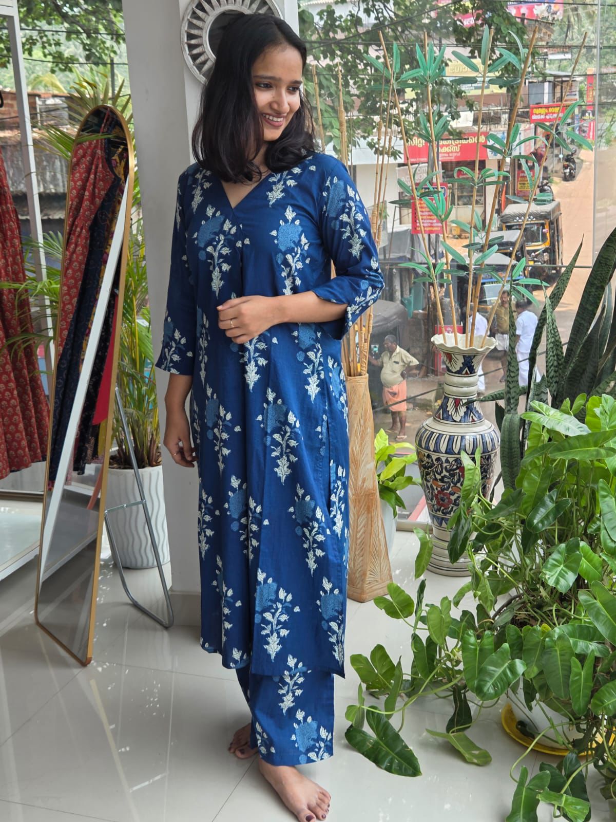 BLUE FLORAL